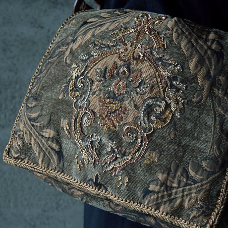 wild rose hips  chenille bag