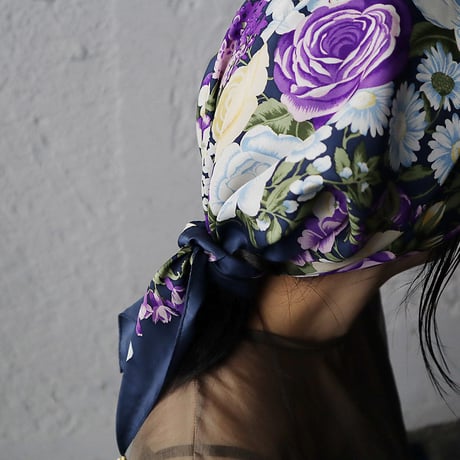 Mia Hat & Accessory tassel scarf (purple)