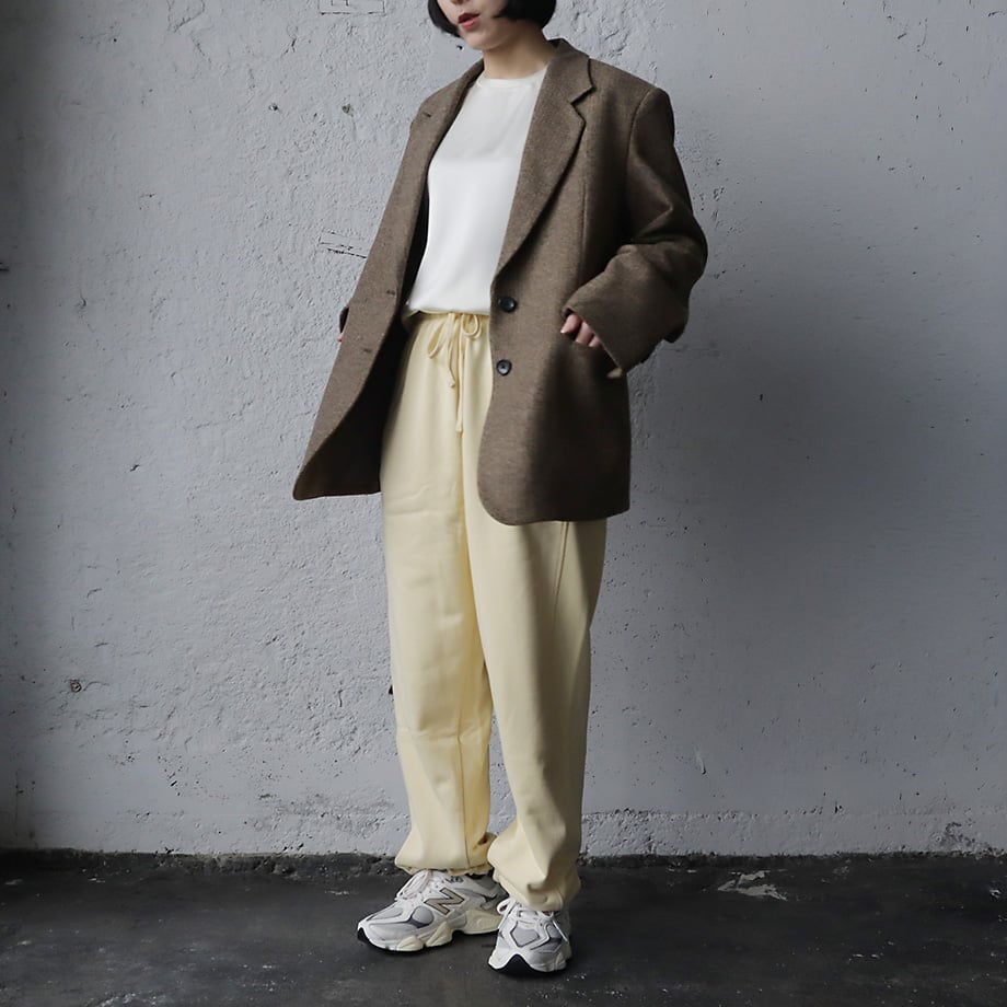ànuke herringbone wool jacket (beige) | nii-B