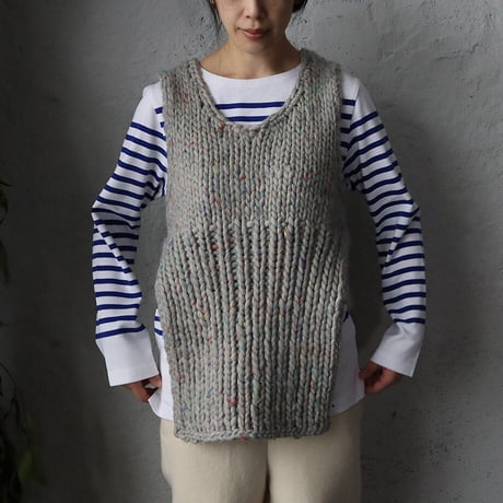 chiihao x nii-B peru vest gray mix