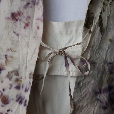 Funatabi atelier jacket (botanical dye purplemix )