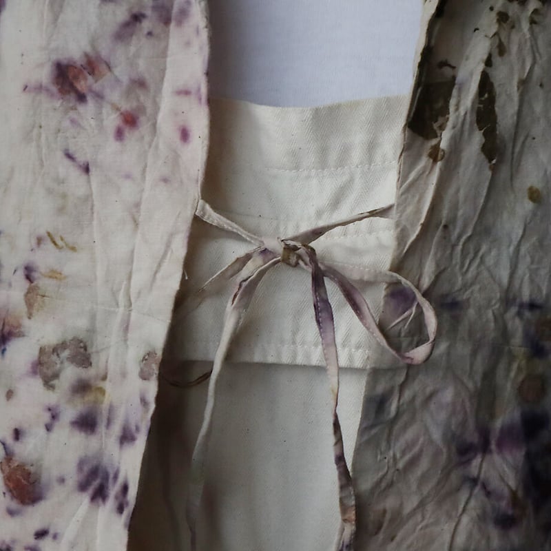 Funatabi atelier jacket (botanical dye purplemi...