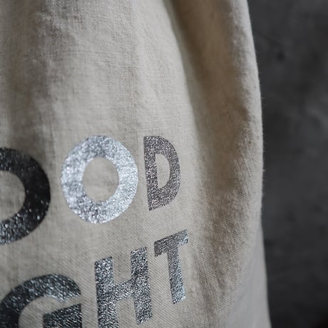 R&D.M.Co- hemp pajamas bag (silver/blue/red)