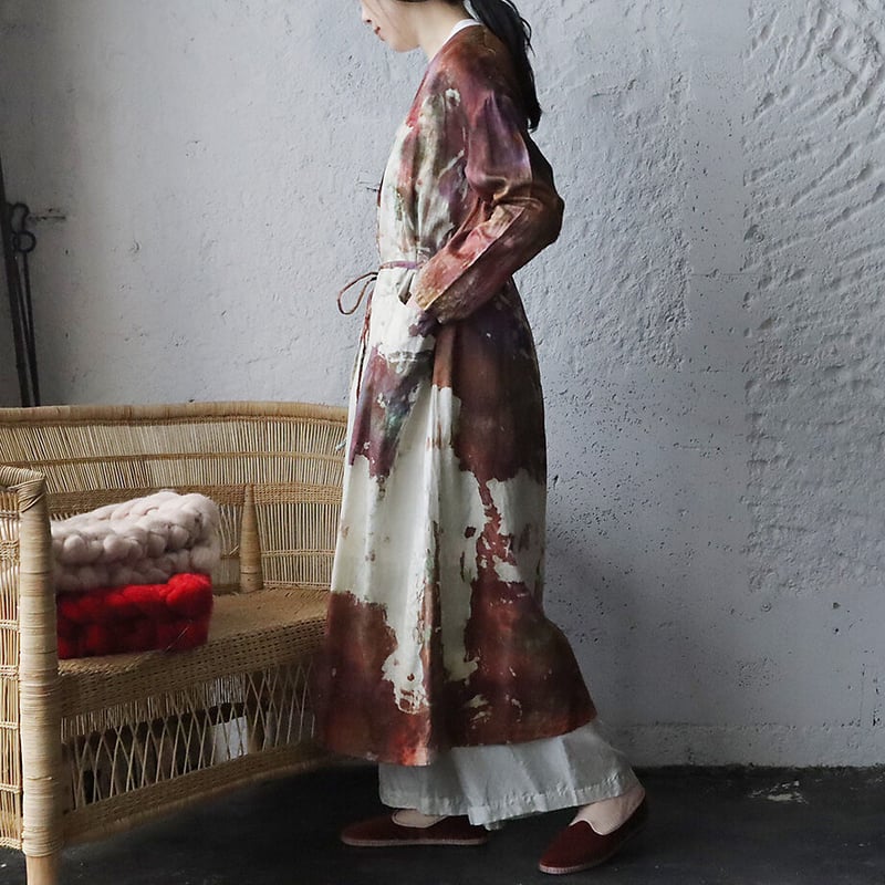 Funatabi atelier coat dress (SEKISOU-A) | nii-B