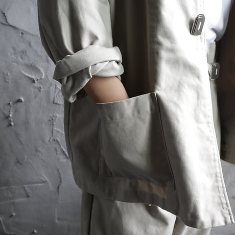 ROVAROVA x .less cocoon jacket (greige)