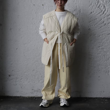 ànuke drawstring sweat pants (cream)