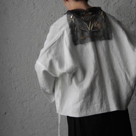 TOWAVASE Pétit dejeuner pullover cardigan (charcoalgray)