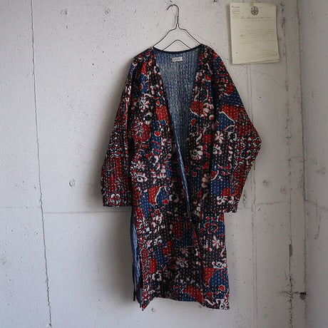 saruche gudri long jacket (red mix)