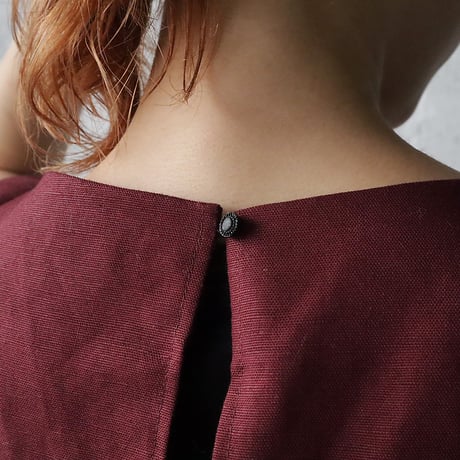NOTA shoulder dress (bordeaux)