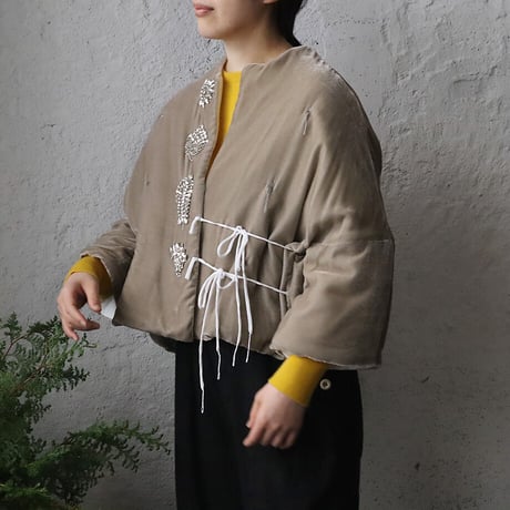 TOWAVASE La zabu short jacket (gray)