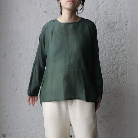 Tabrik silkcotton pullover (mossgreen)