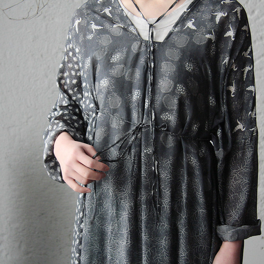 TOWAVASE Sarasa dress (black) | nii-B | WEBSHOP