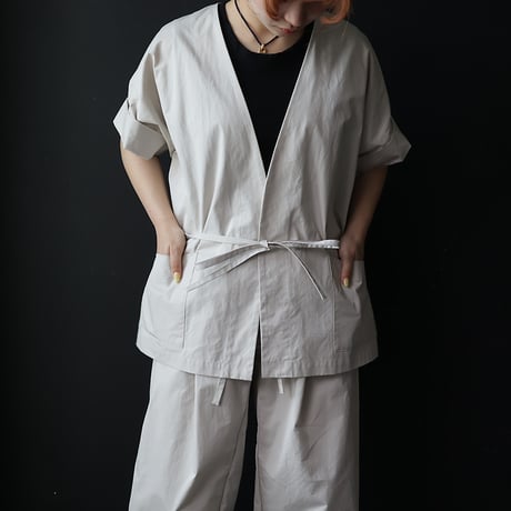.less dogi jacket (sand beige)