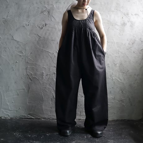 ànuke cotton gather combinaison (black)