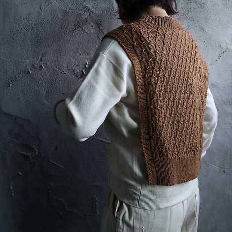 chiihao x nii-B  rambouillet vest (brown)