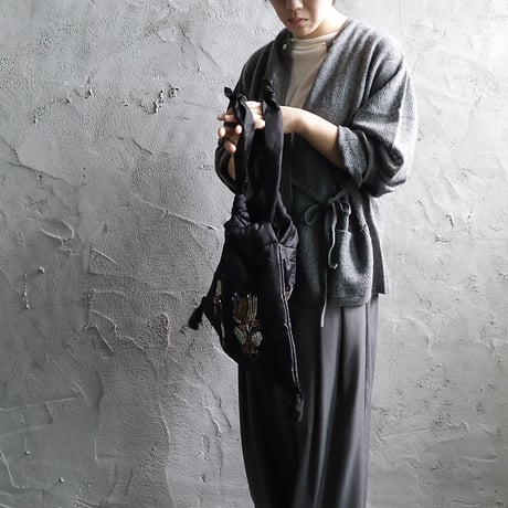 TOWAVASE Panier cardigan (charcoal gray)