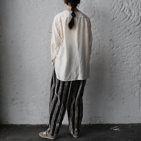 .less stripe cocoon pants
