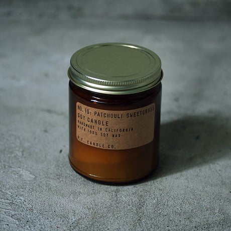 P.F.CANDLE CO. NO.19 PATCHOULI SWEETGRASS