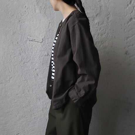 france type farmers shirt (charcoal)