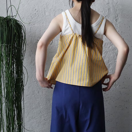 WANDERUNG camisole (yellow)