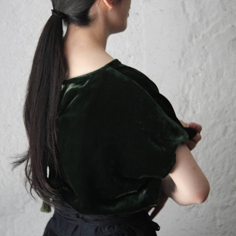 Tabrik velvet pullover | nii-B | WEBSHOP