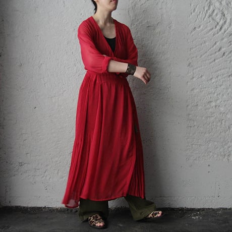 Tabrik cache-coeur dress (red)
