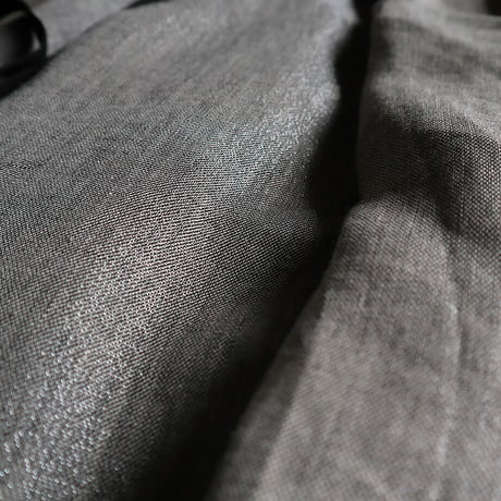 .less linen wrap pants (gray)