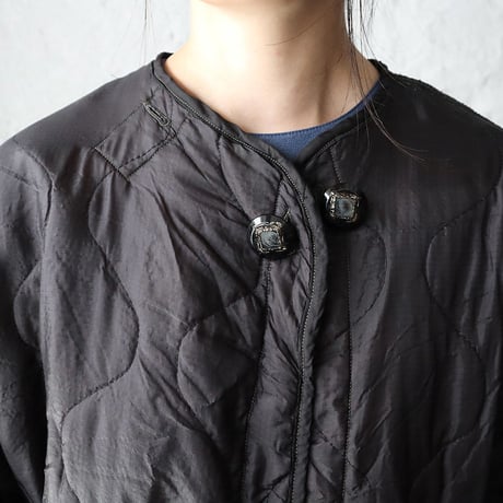 NOTA vintage quilting jacket (sleeve:green)