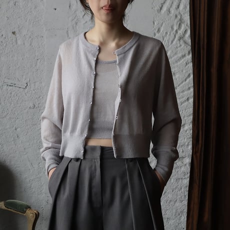 ànuke Layered Mohair Knit (iceblue)