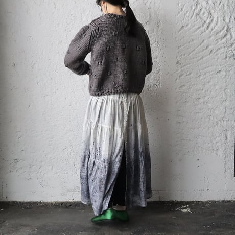 TOWAVASE Ruban cardigan (gray)