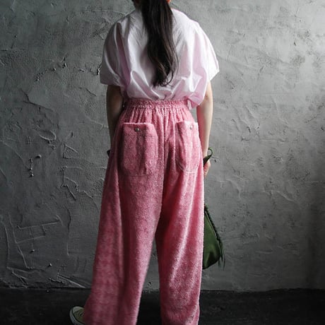 NATIVE VILLAGE relax pants pink