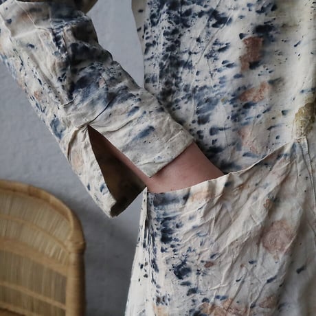 Funatabi atelier kurta dress (botanical dye)
