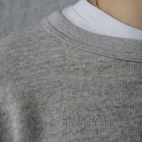 R&D.M.Co- LOGO drop shoulder sweat (HAPPINESS)