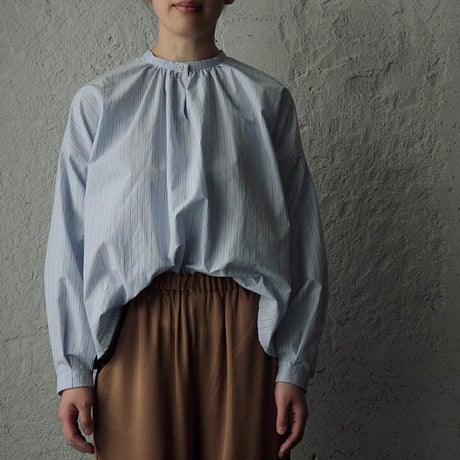 NOTA le menage blouse (blue stripe)