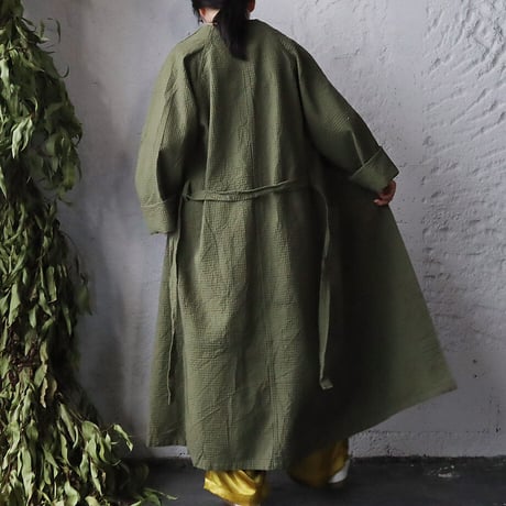 dead stock hospital gown (olive)