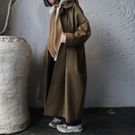 R&D.M.Co-  hoodie muffler (beige)