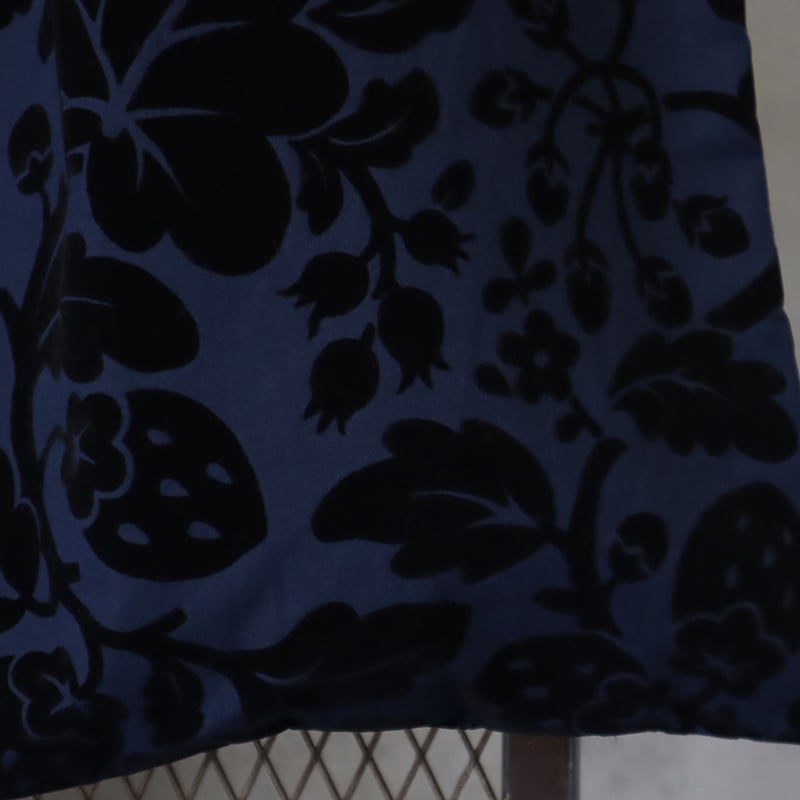 バッグ R&D.M.Co- wild berry velvet tote bag R&D.M.Co- wild berry velvet tote bag (black/nav