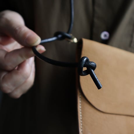 chiihao x nii-B poche option leather cord
