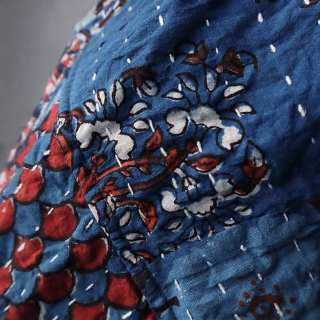 saruche gudri short jacket (blue mix)