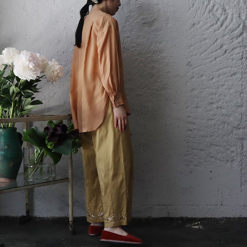 TOWAVASE Elsa silk pants (beige) | nii-B | WEBSHOP