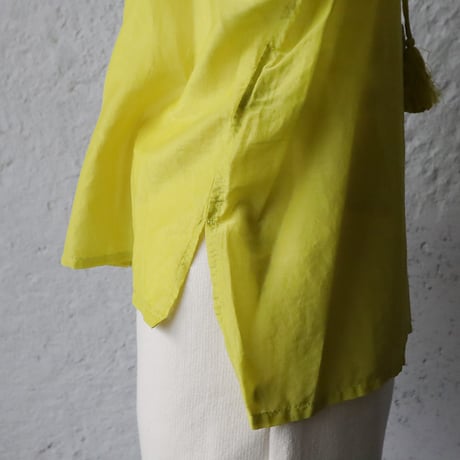 Tabrik silkcotton pullover (limegreen)