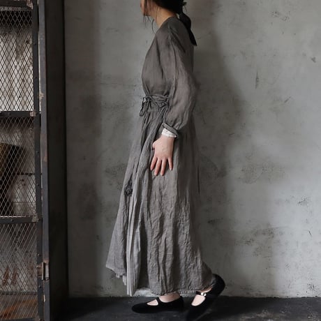 Tabrik cache-coeur dress (carbon black)