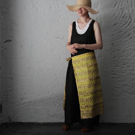 NOTA tablier long  yellow
