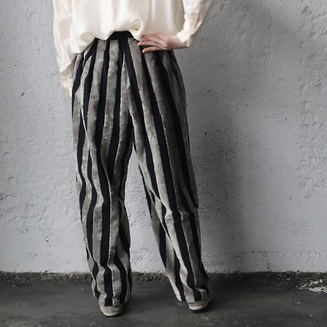 .less stripe cocoon pants