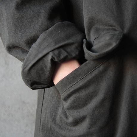 Yarmo long work coat khaki