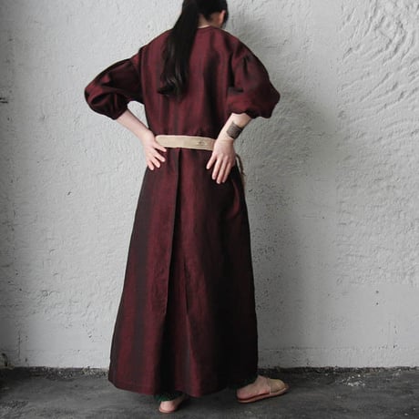 NOTA wieliczka dress (burgundy)
