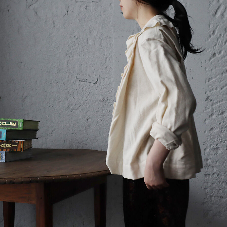 TOWAVASE india cotton flannel blouse | nii-B | 