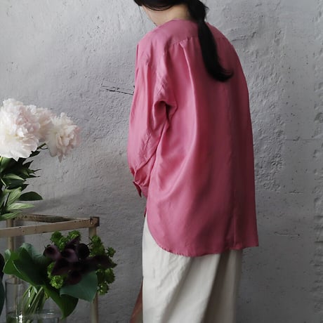 R&D.M.Co- silk pullover (pink)