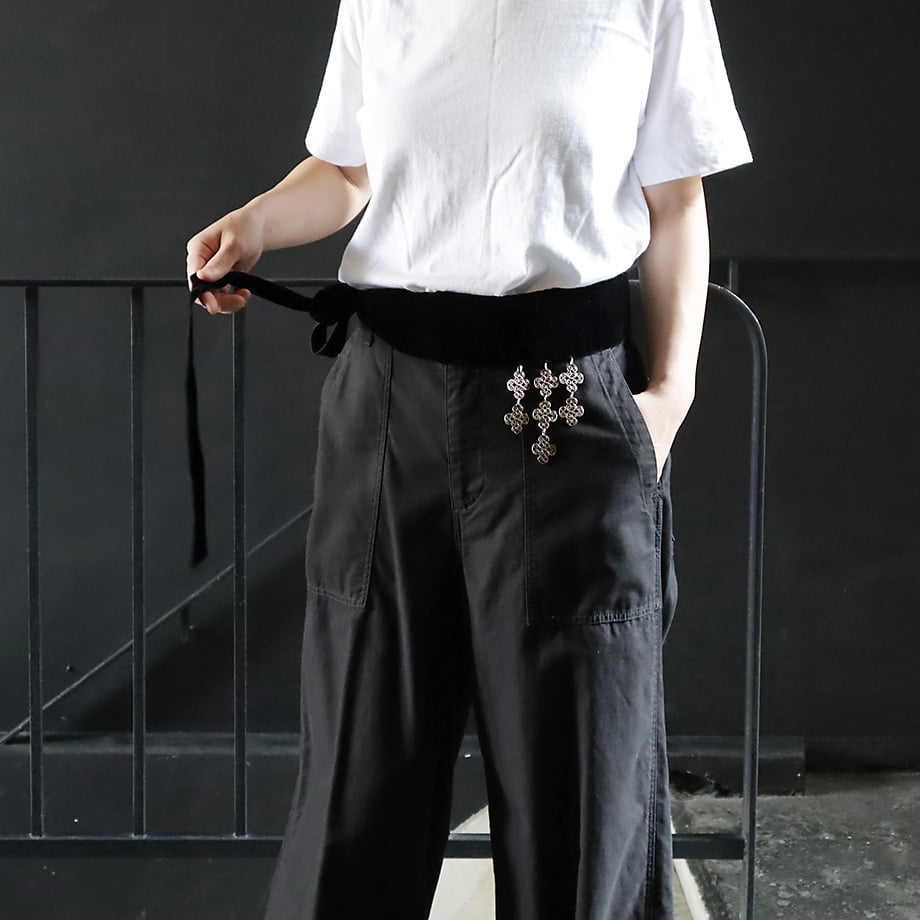 NOTA sash belt (black) | nii-B | WEBSHOP