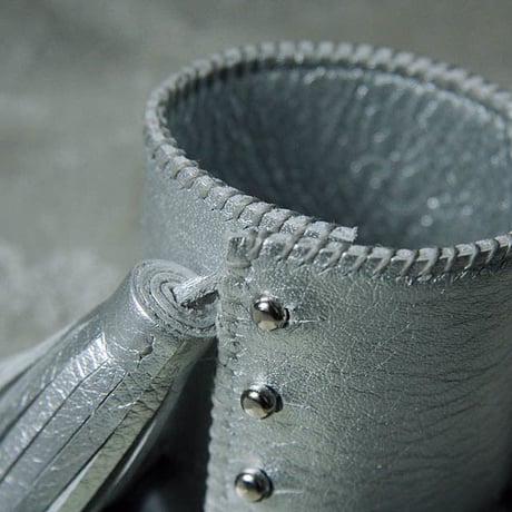 chiihao x nii-B tassel bangle silver